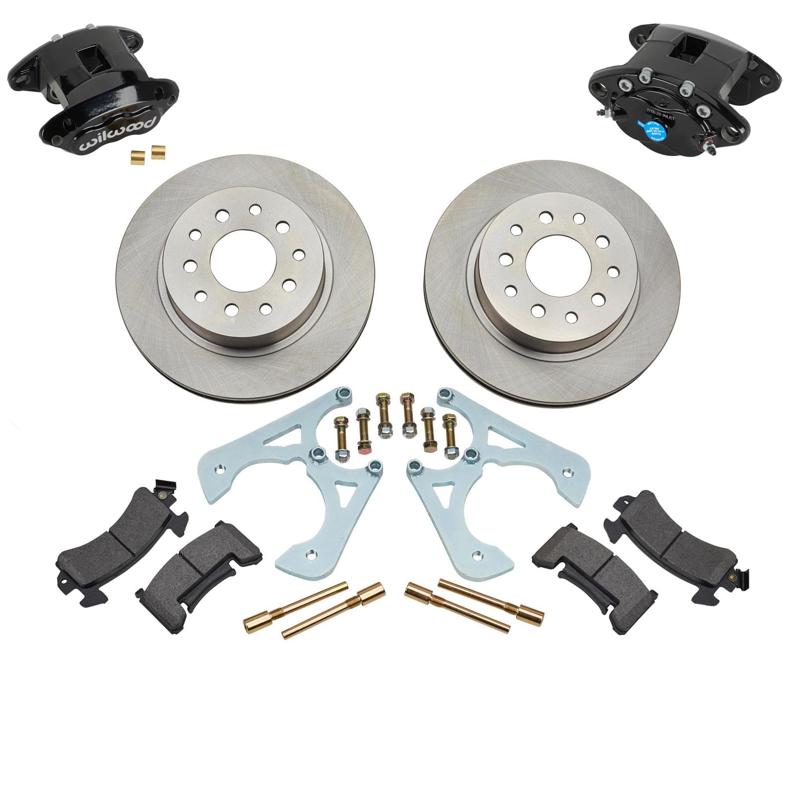 GM 10 & 12 Bolt Bolt-On Rear Disc Brake Kit W/ Wilwood Calipers