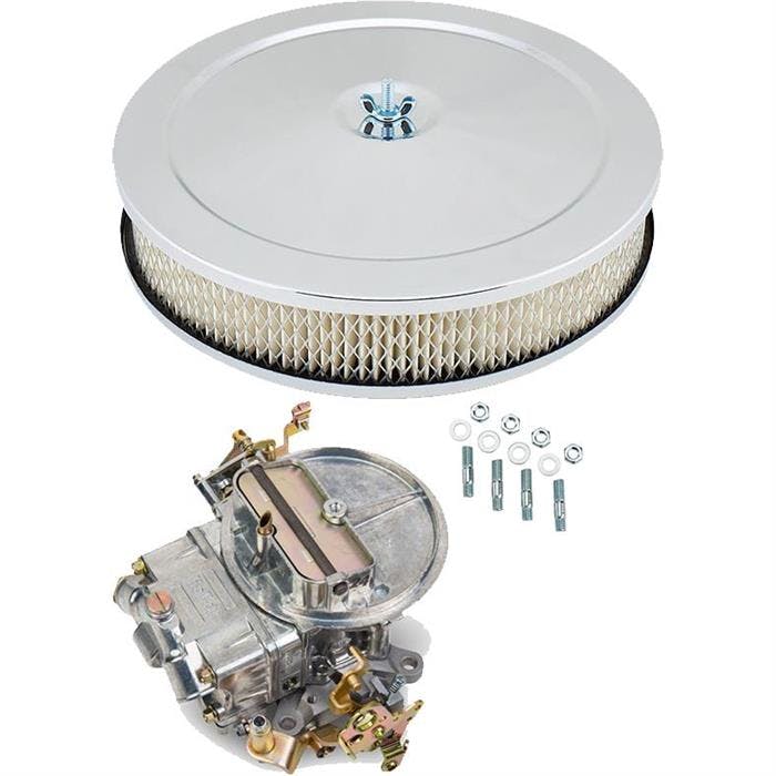 Holley 0-4412S 500 CFM 2-Barrel Carburetor w/10 Inch Air Cleaner