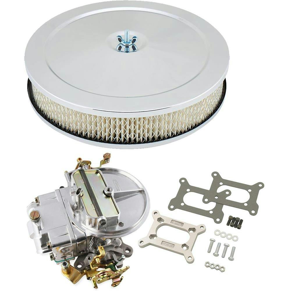 Holley 0-4412SA 500 CFM 2-Barrel Carburetor w/Air Cleaner/Adapter