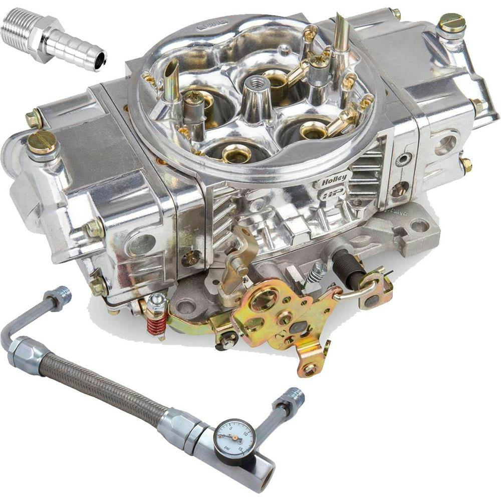 Holley 0-82651SA 650CFM Alum Street HP Carb w/4150 Dual Feed Line