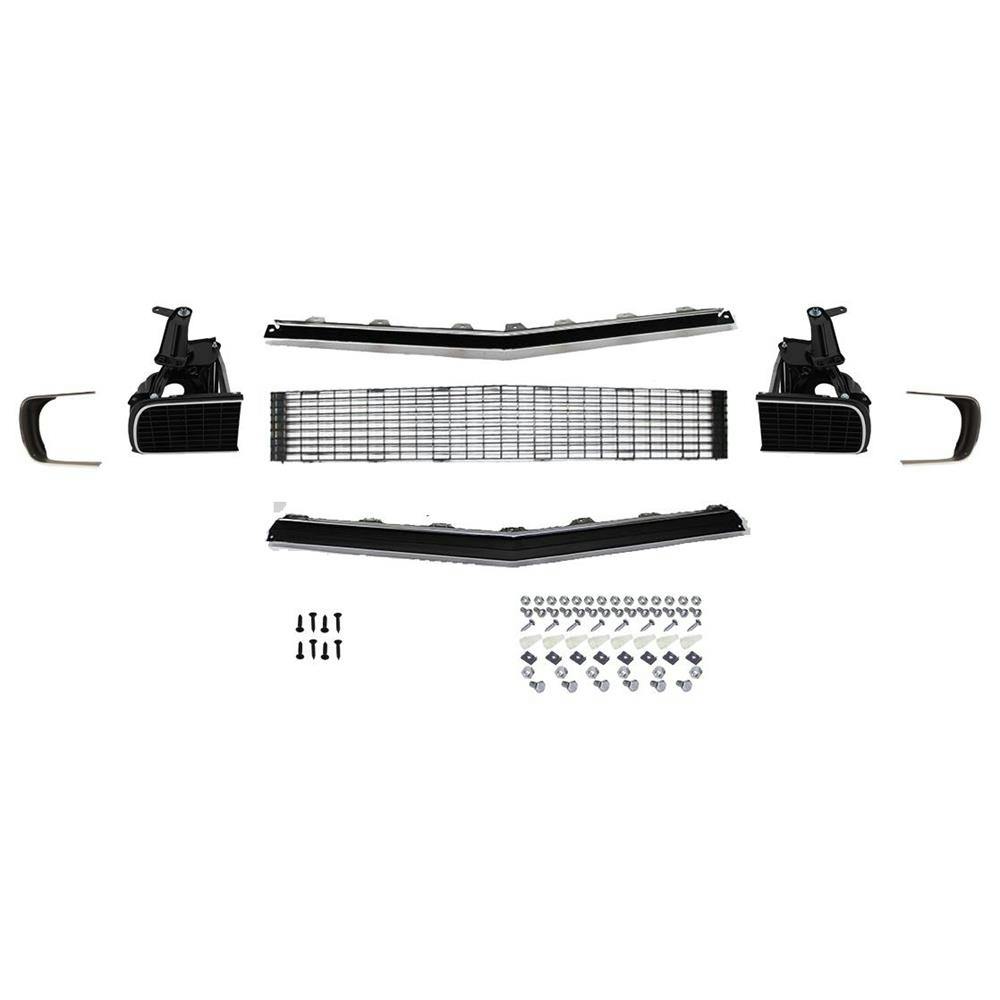Speedway Motors 1968 Camaro RS 7-Piece Reproduction Grill Kit