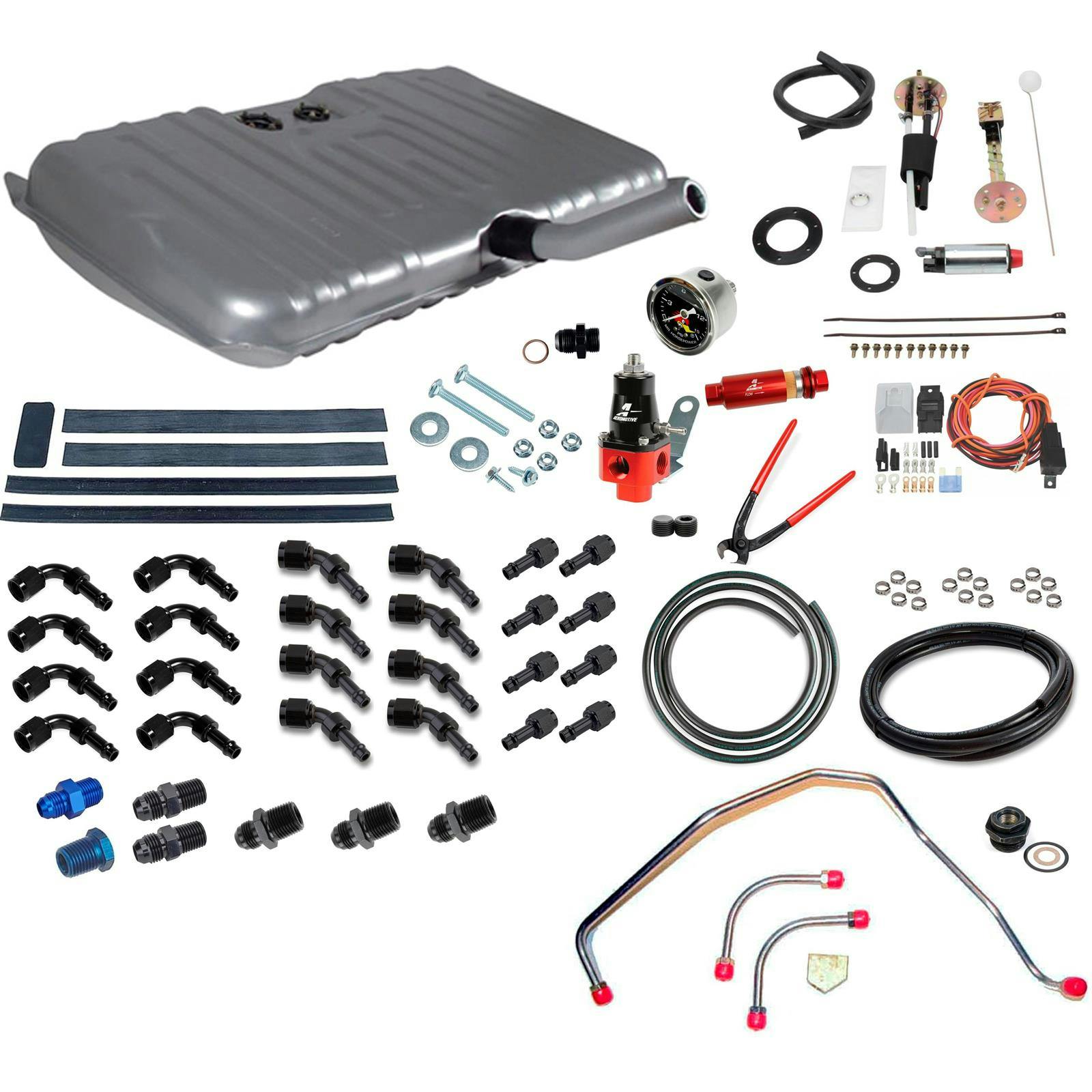 Speedway 70-72 Project Chevelle EFI Fuel Tank/System, Carb Kit