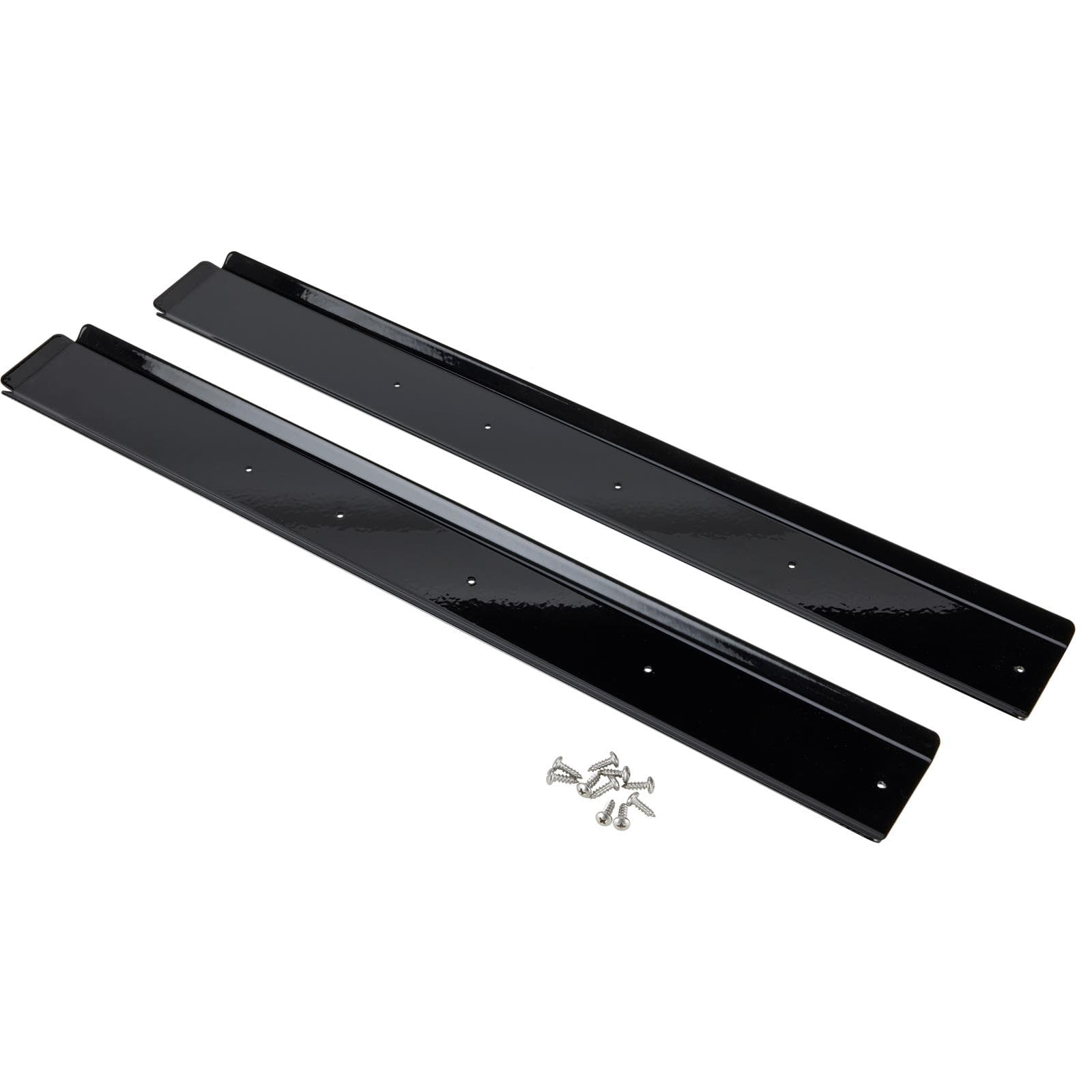 1973-80 Chevy/GMC Truck Stainless Steel C10 Hood Brace Kit, Black