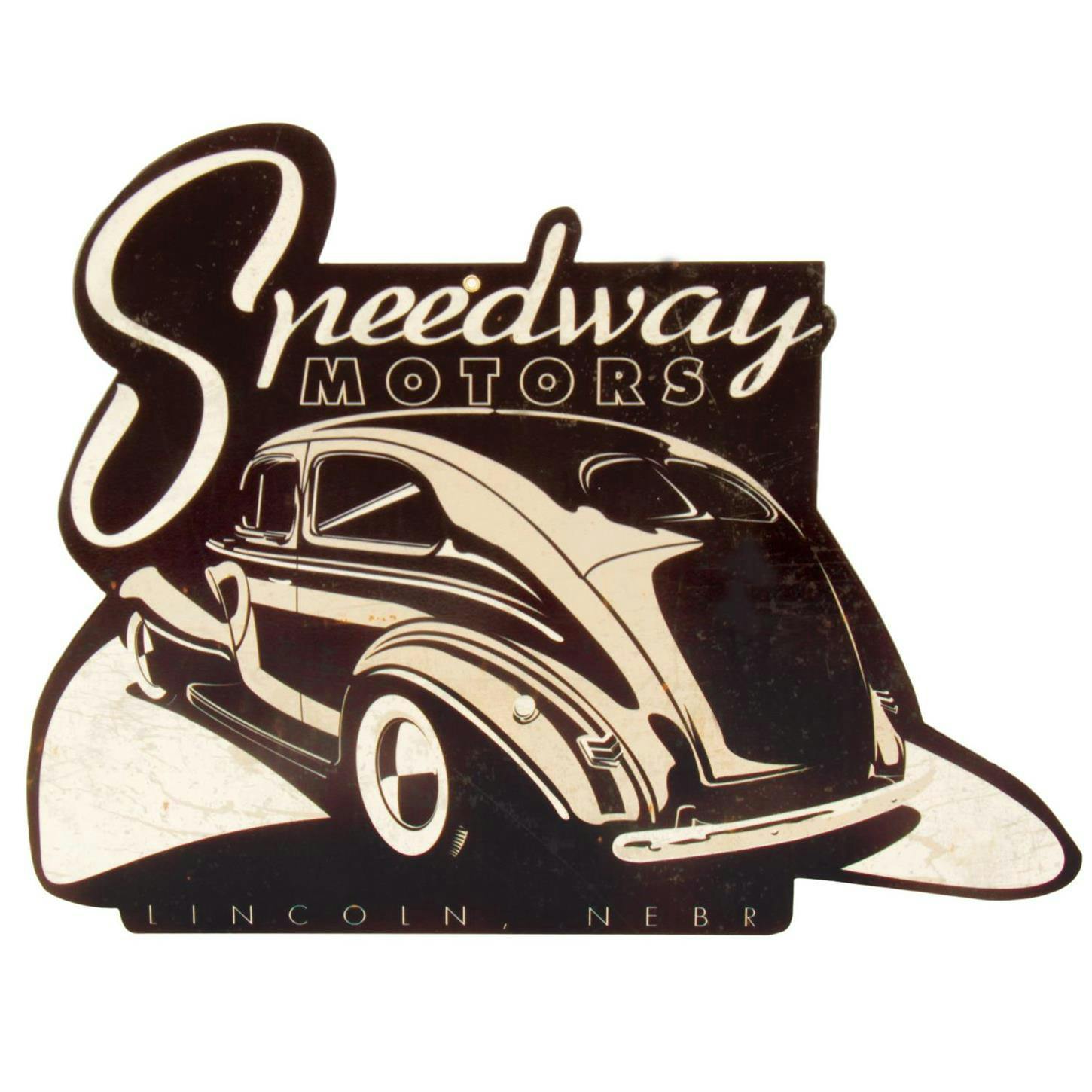 Bonneville 1940s Tudor Vintage Tin Sign