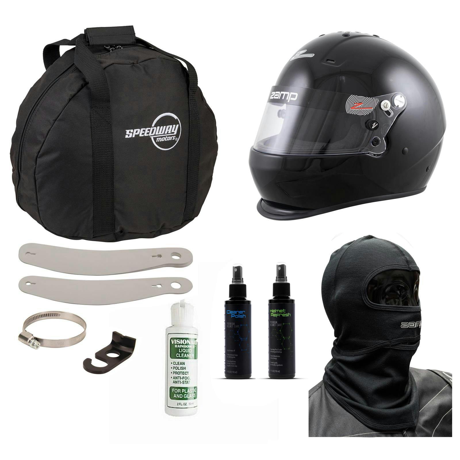 Zamp RZ-56 Helmet, Hook and Tear Off Kit
