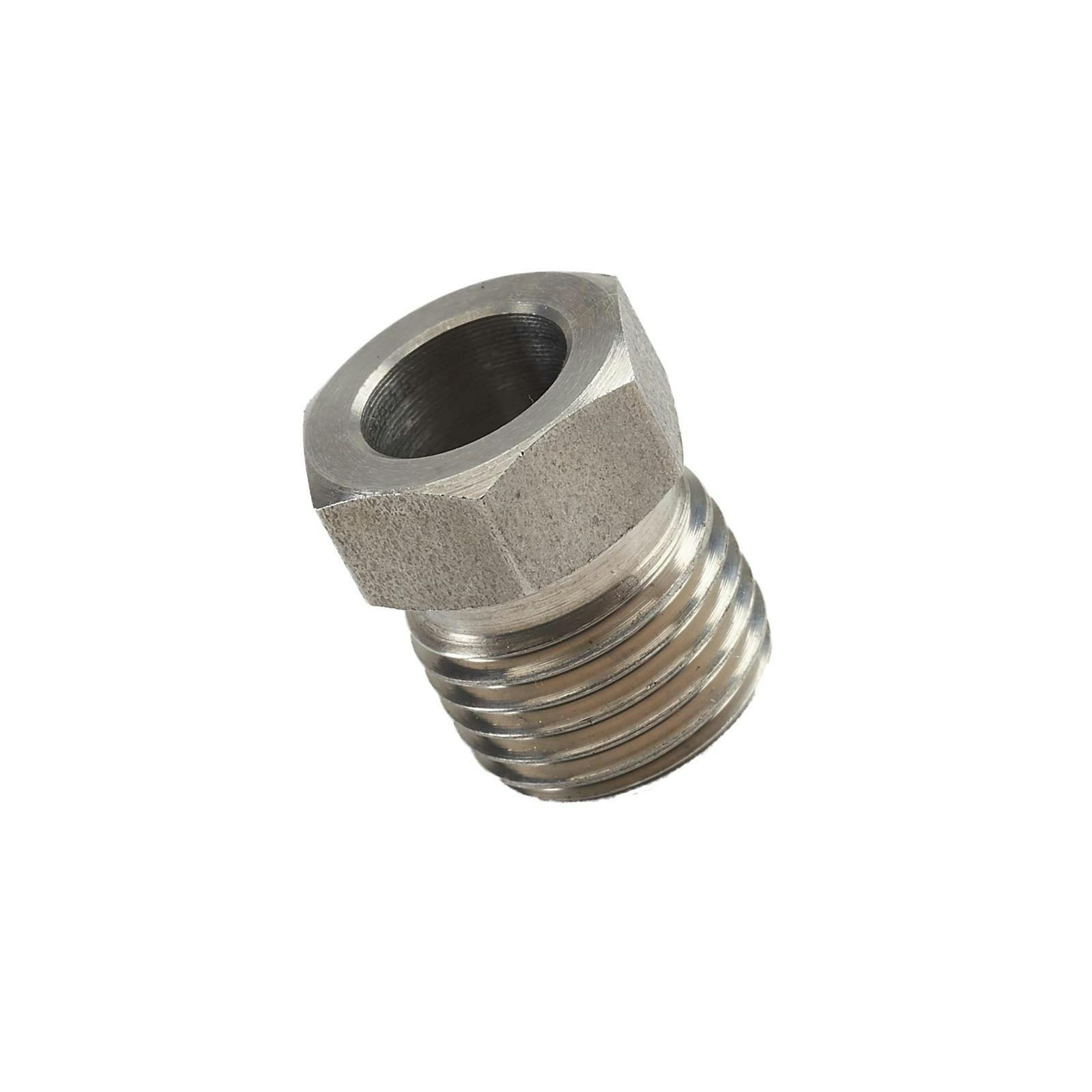Speedway Stainless Steel 1/2 Inch Fitting Tube Nut, 5/16 Tubing