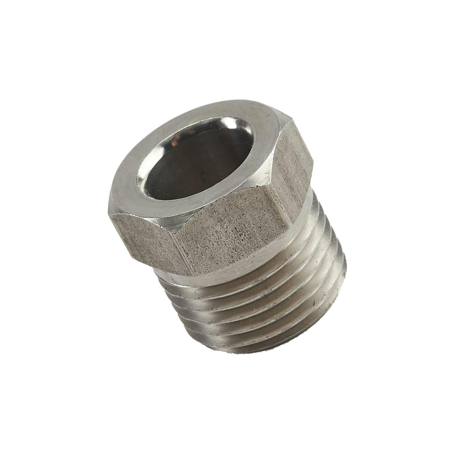 Speedway Stainless Steel 5/8 Inch Fitting Tube Nut, 3/8 Tubing