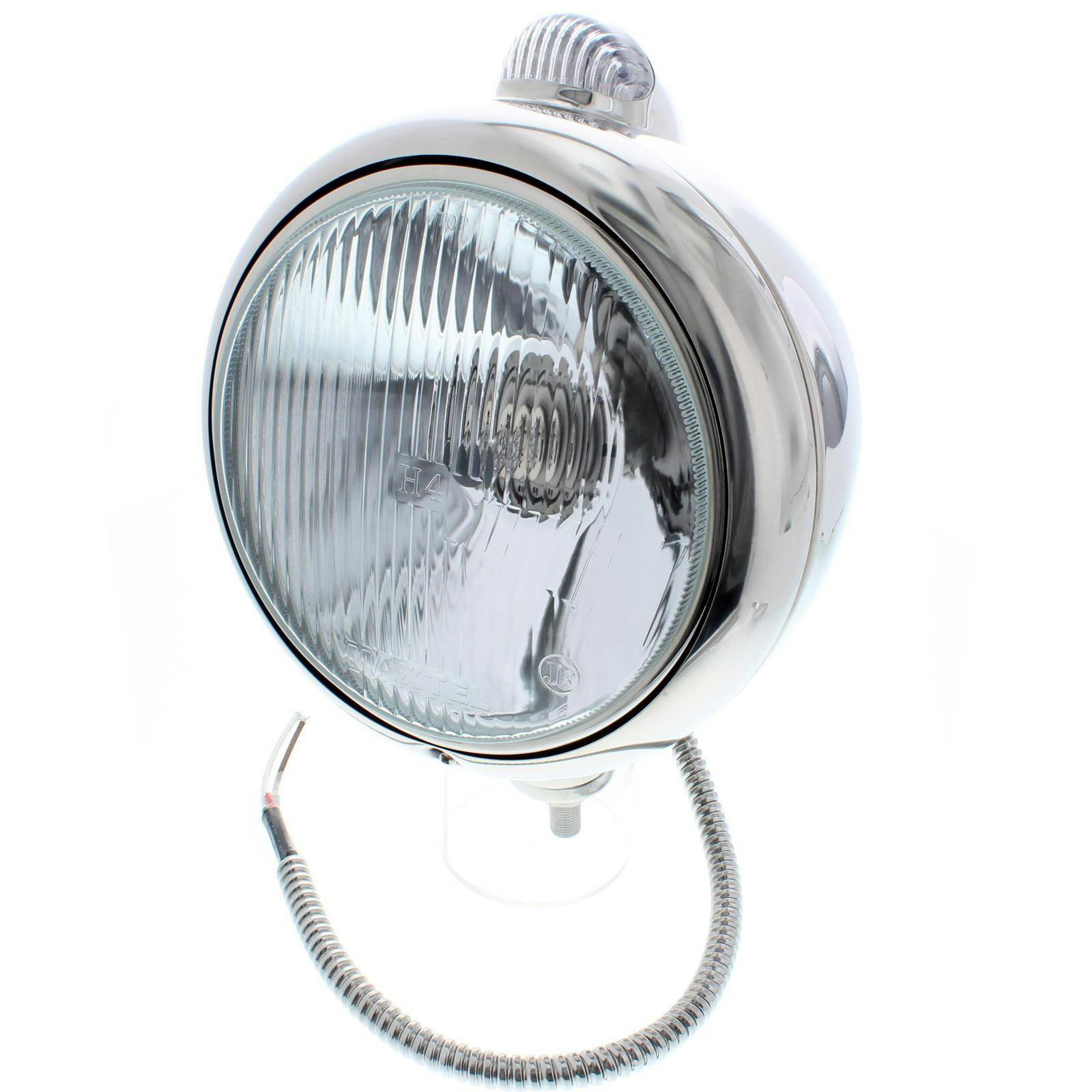 Guide 682-C Style 12 Volt H4 Headlight with Turn Signal,Stainless