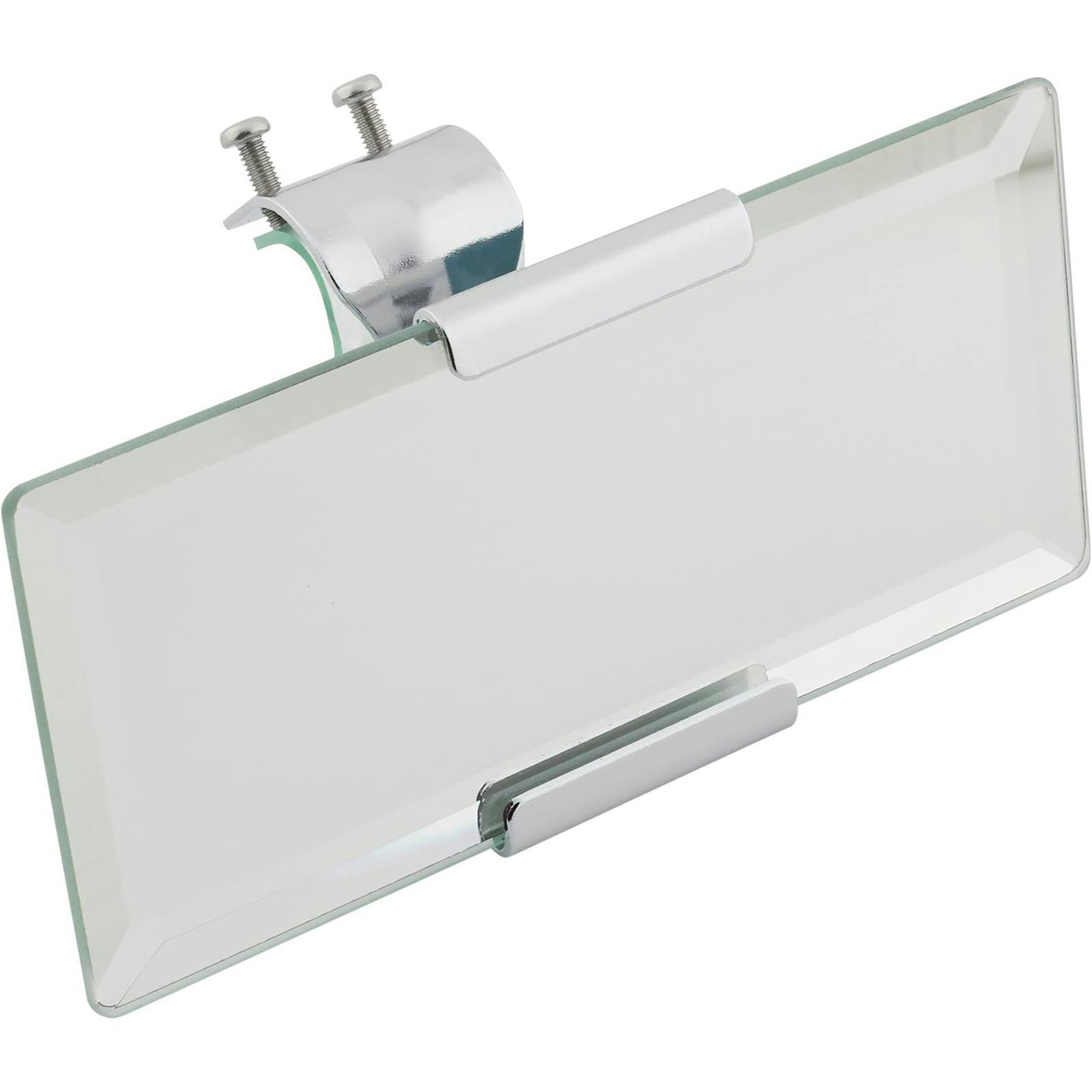 Roadster Rectangular Mirror, Chrome