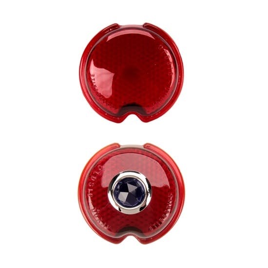 1939 Chevy Glass Taillight Lens, Pair