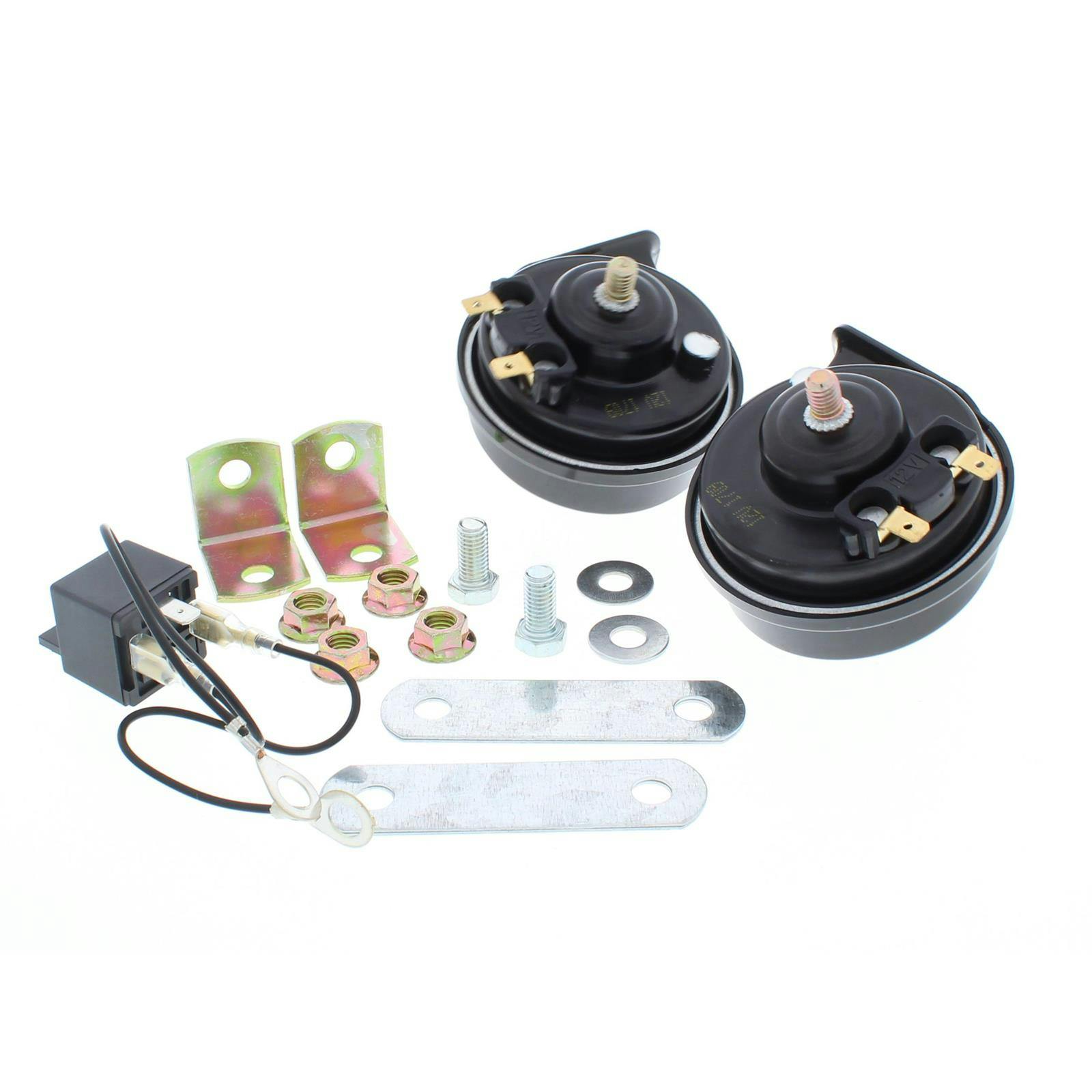 Speedway Black 12 Volt Horn Kit