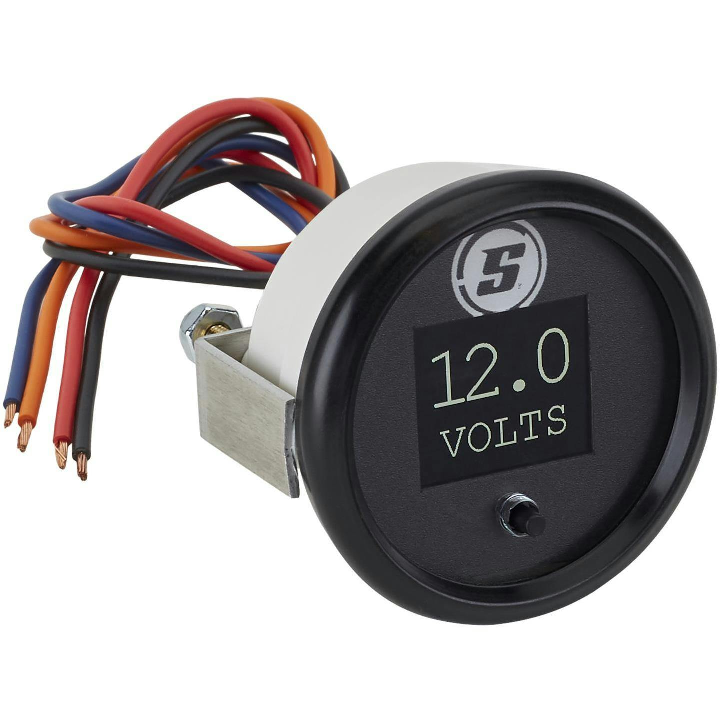 3 in 1 Digital LED Gauge, Water Temp, Oil Pressure, Volts, 2-1/16