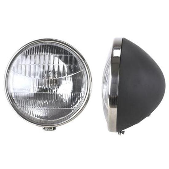 1934 Ford Commercial Headlights, 12V Halogen, Stock 9-1/2 In Diameter