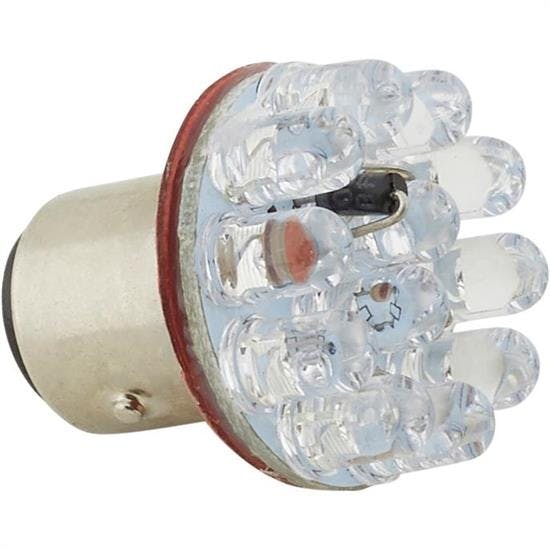 LED 1157 Tail Light Bulb, 1 Inch, Amber