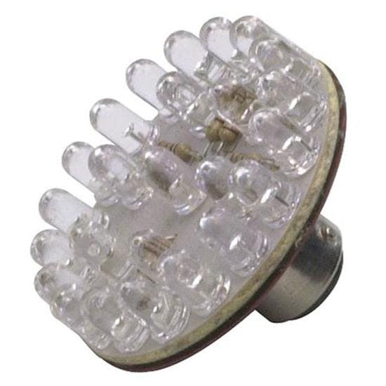 1157 LED Tail Light Bulb, 1-3/4 Inch, Amber