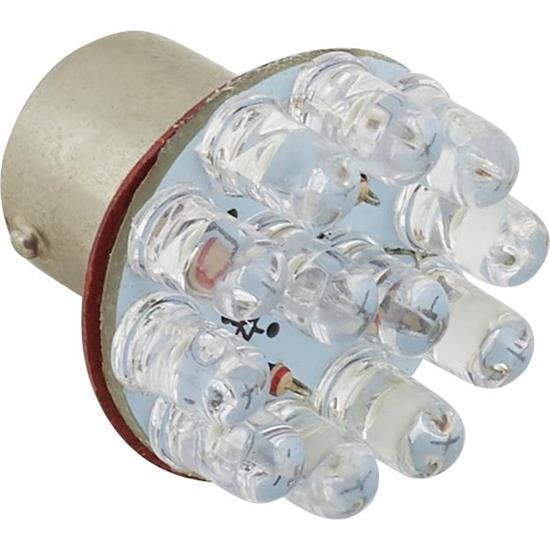 LED 1156 Tail Light Bulb, 1 Inch, White