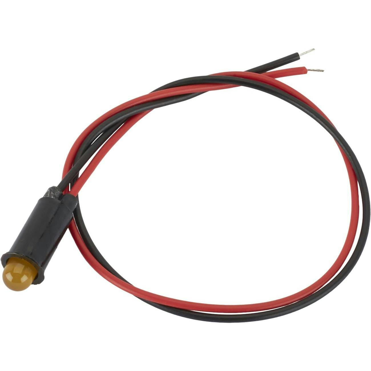 Universal LED Indicator Light Bulbs, 1/4 Inch