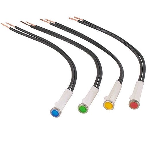 Universal LED Indicator Light Bulbs, 5/16 Inch