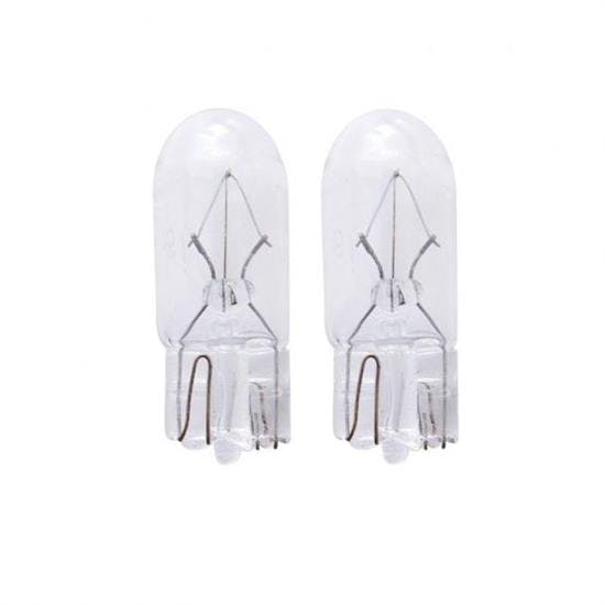 United Pacific 39043 Glass Bulb, 194 Style, Clear, 2-Pack