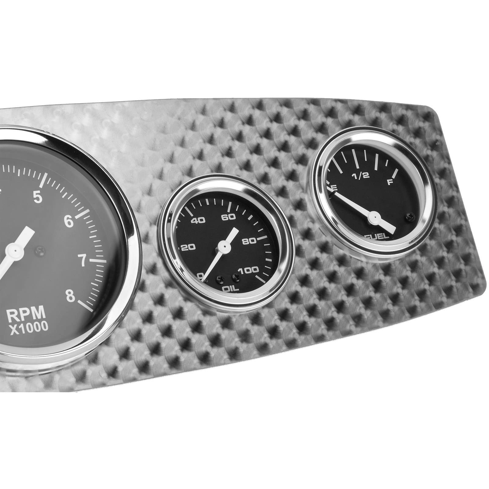 Speedway Motors Engine Turned Aluminum Panel