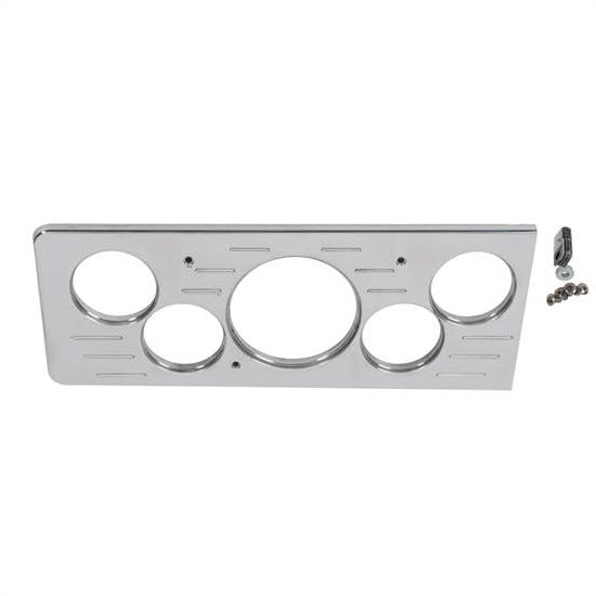 Speedway 1940 Chevy Car 5 Gauge Dash Panel, Polished