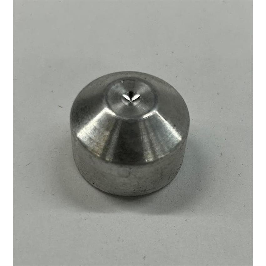 Knob 1/4" Hole Flat Face A/C