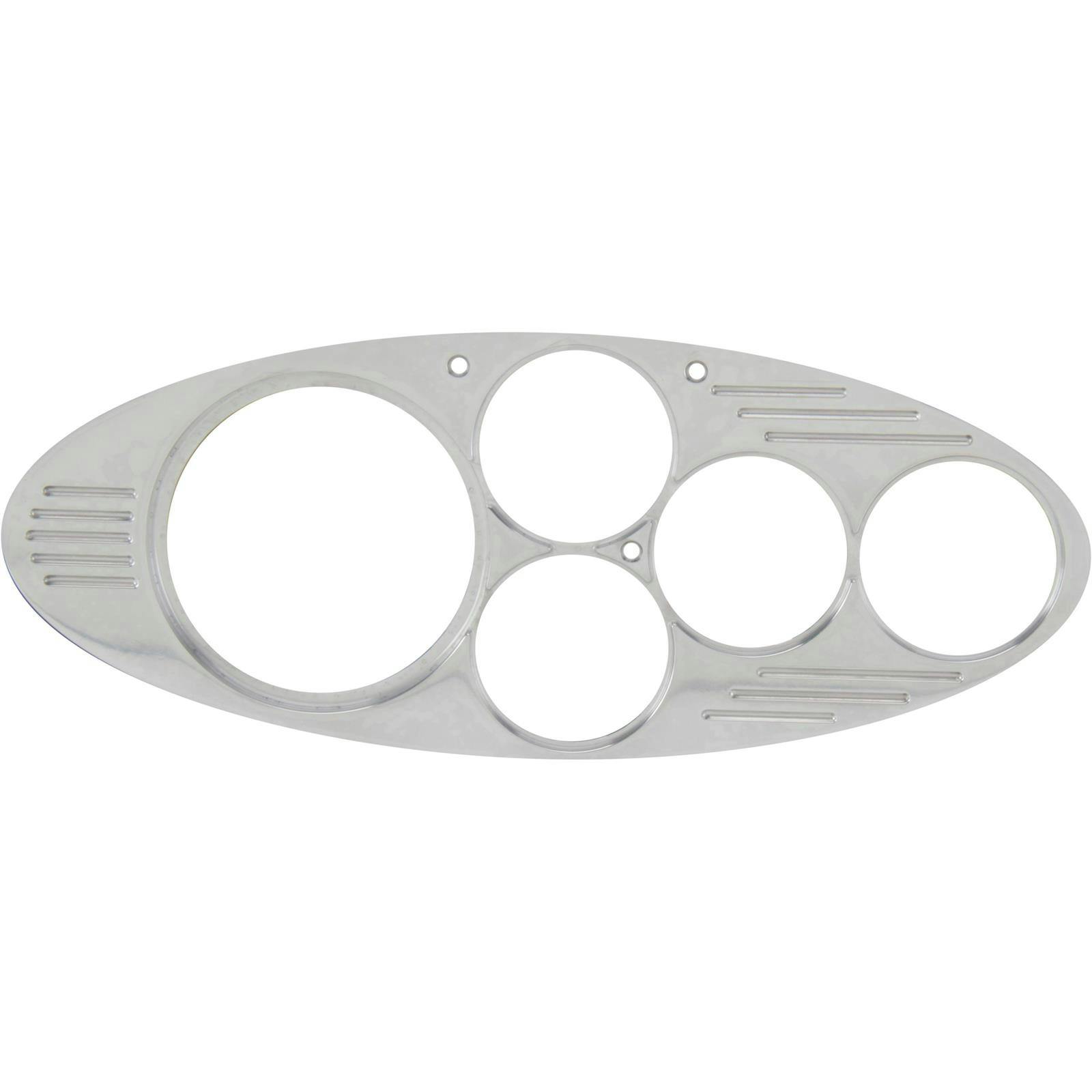 Aluminum 5 Gauge Dash Panel, 3-3/8 Inch, 1932 Ford Car