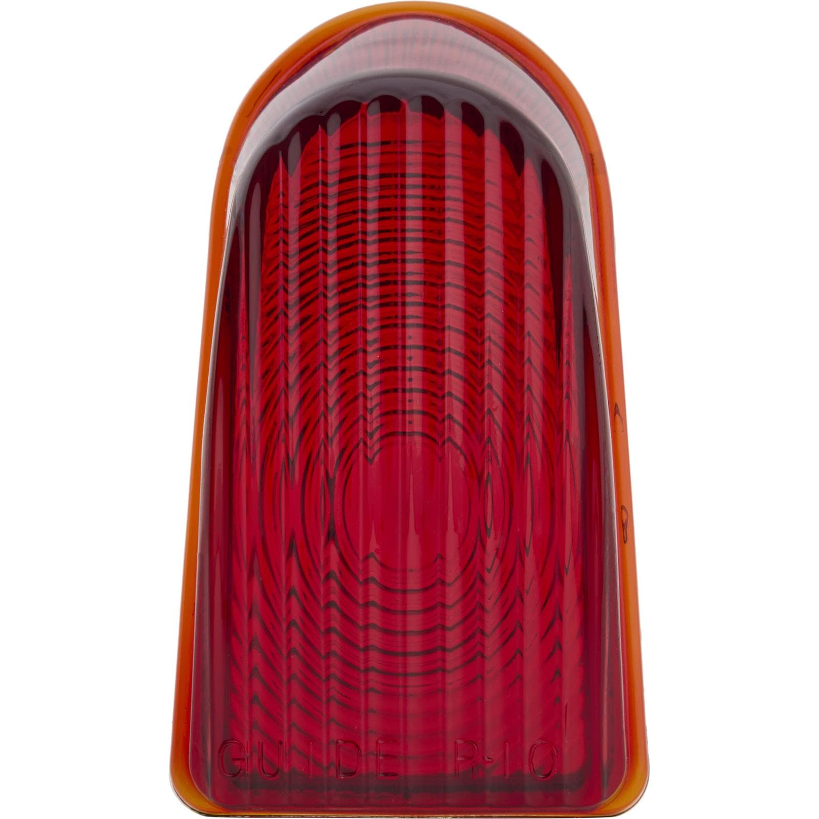 1949-1950 Chevy Tail Light Lens, Red Glass