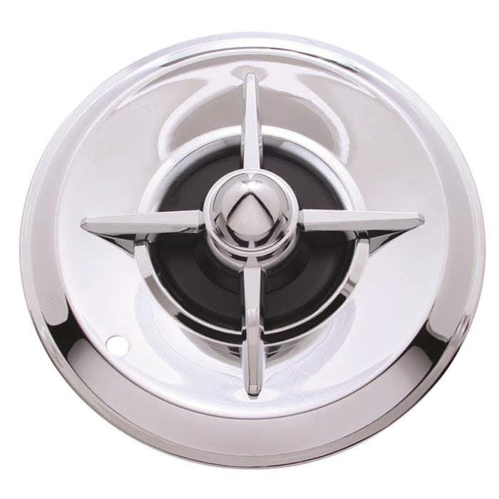 1957 Lancer Chrome 15 Inch Hubcaps, Set of 4