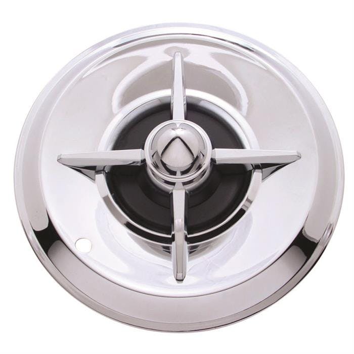 1957 Lancer 14 Inch Chrome Hubcaps, Set of 4