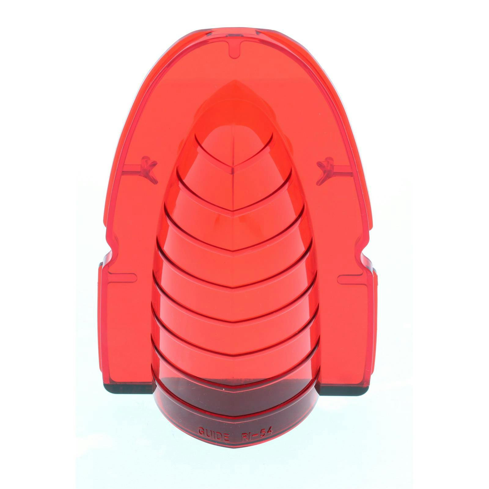 1954 Chevy Upper Tail Light Lens, Red Plastic