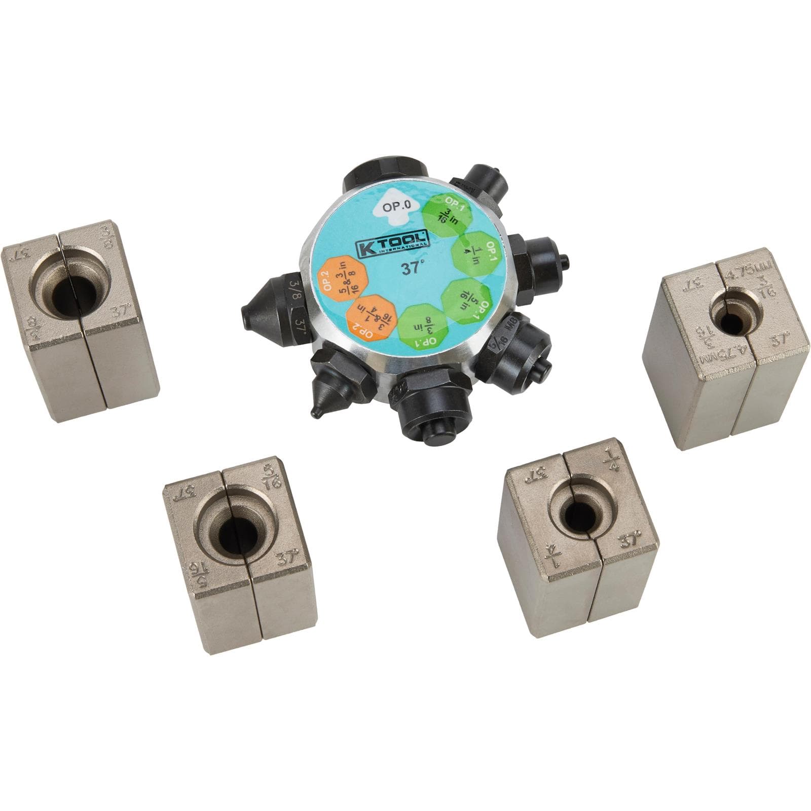 37-Degree Flare Die Set for 911-70081 Brake Line Flaring Tool