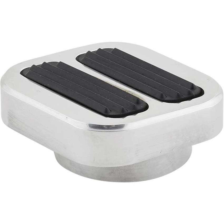 Universal Street Rod Dimmer Switch Pad, Polished Aluminum