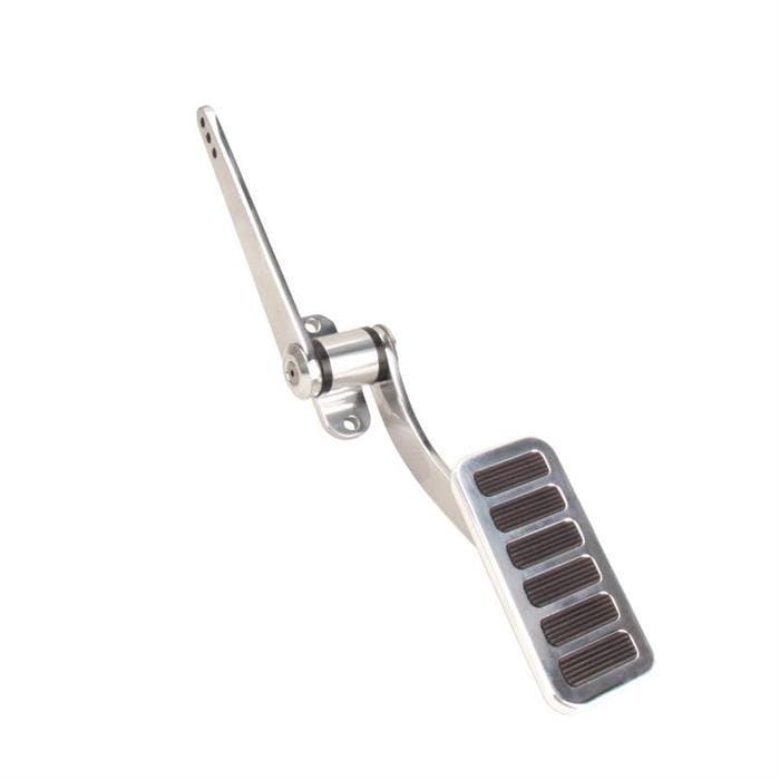 Polished Aluminum Accelerator Pedal & Mr Gasket Cable Kit