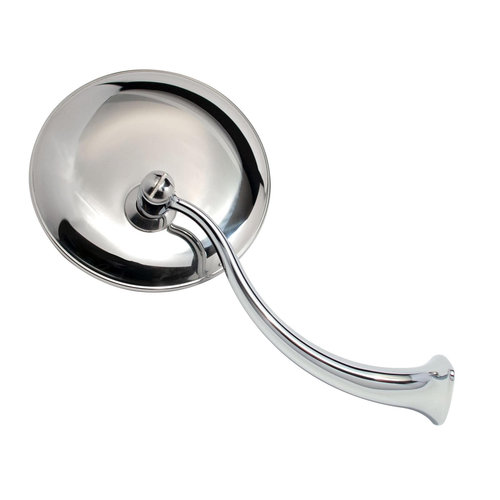 RH Round Head Swan Neck Rearview Mirror