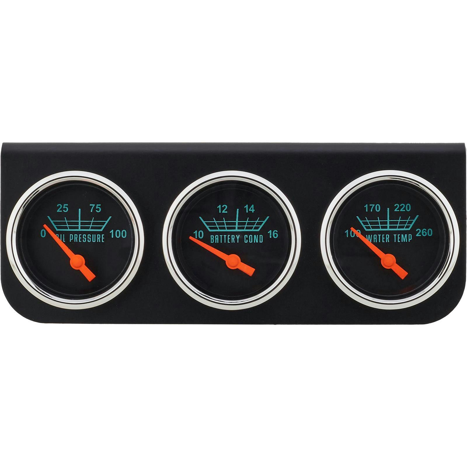 Under Dash 3-Gauge Panel for 1967-72 GM Trucks, Factory Styling