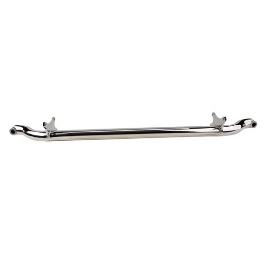 Spring Over Front Tube Axle, Ford Spindle, 4 Inch Drop, Chrome