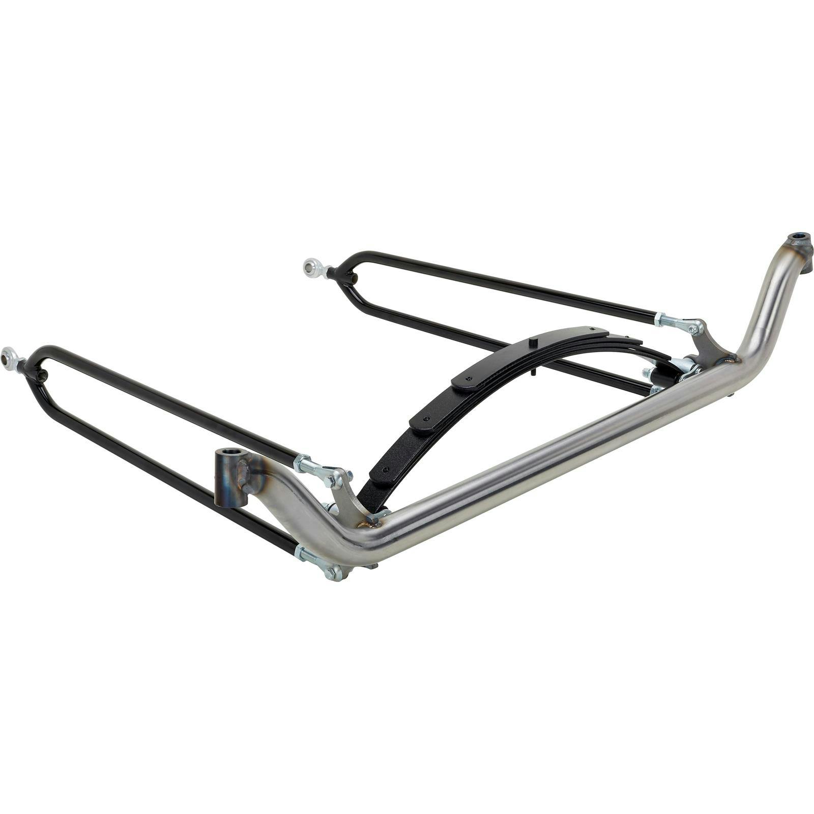 Spring-Behind 6 Inch Drop Tube Axle Front End for Ford Spindles, Plain