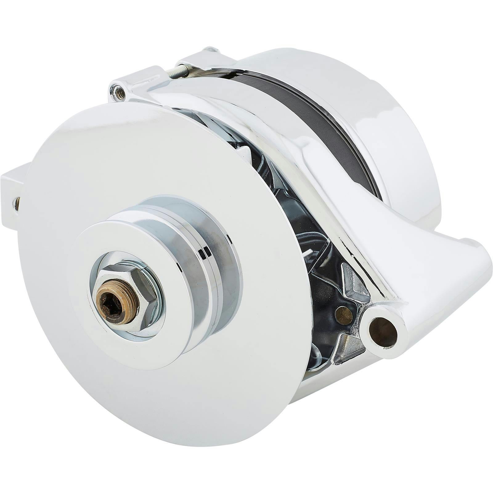 King Chrome 1965-1981 Ford Alternator, 60 Amp