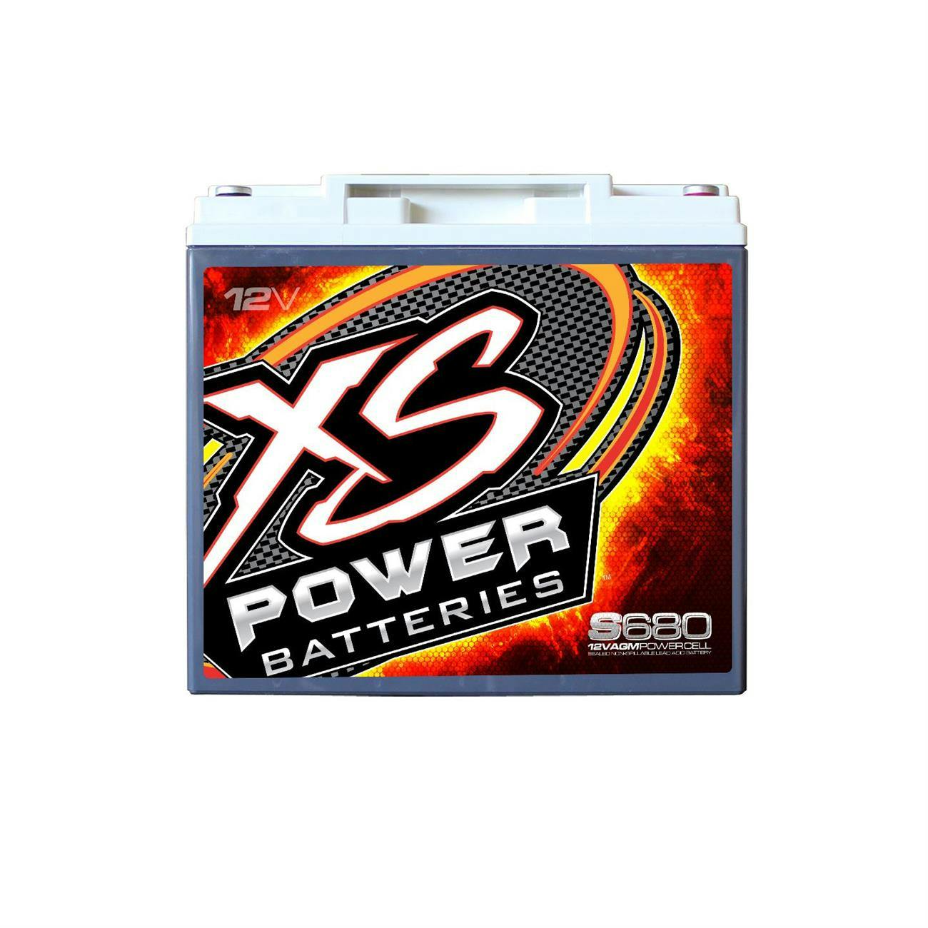 XS Power S680 AGM Battery, S680, 12 Volt, 7.13 x 3.03 x 6.57 "