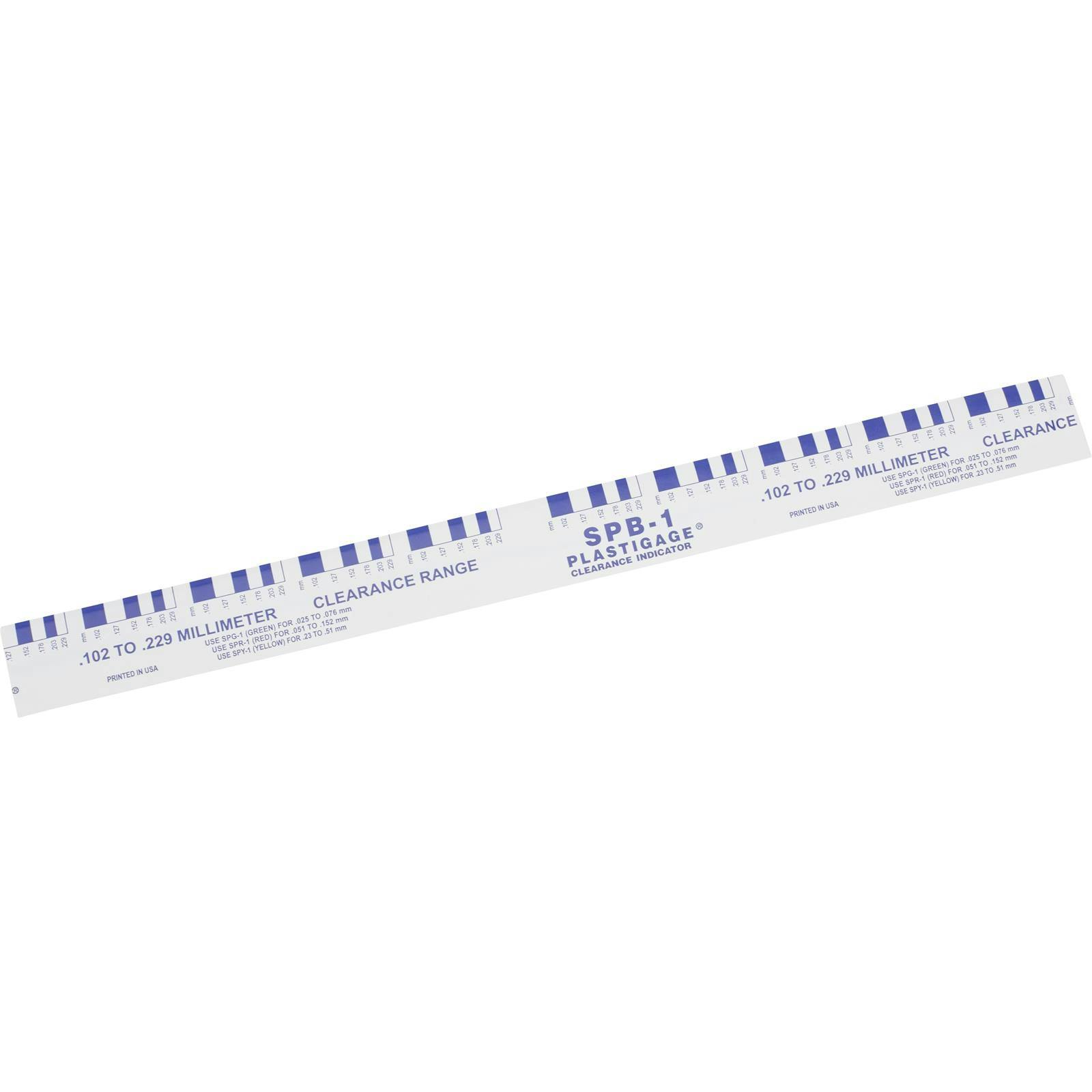 Blue Plastigauge for Bearing Clearance, .004-.009 Inch