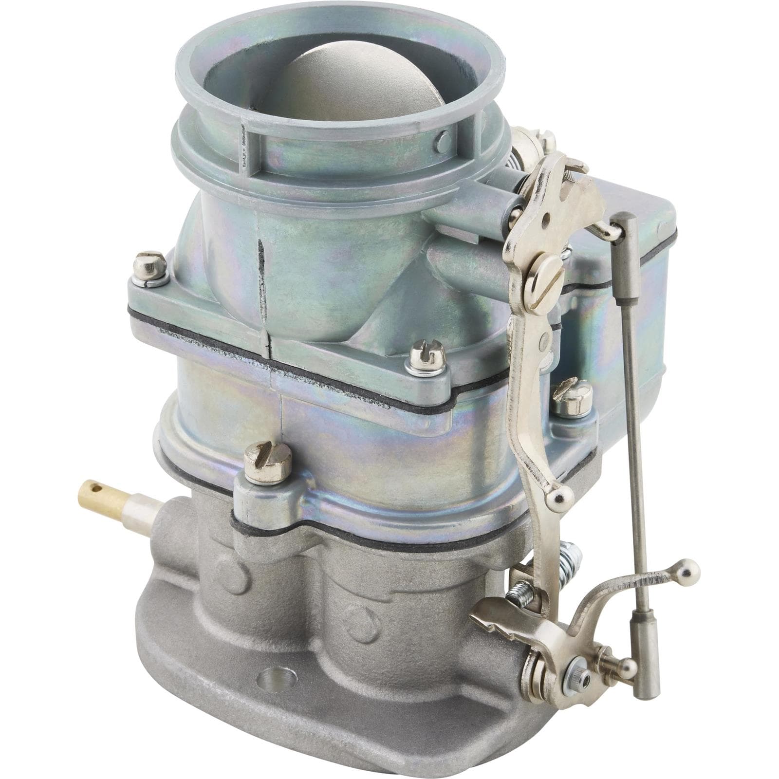 Primary 9 Super 7® 3-Bolt 2-Barrel Carburetor, Plain Finish