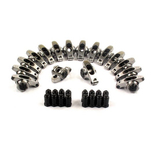 Stainless Steel Roller Rocker Arm, 1.6:1, 0.375 Inch, SBF