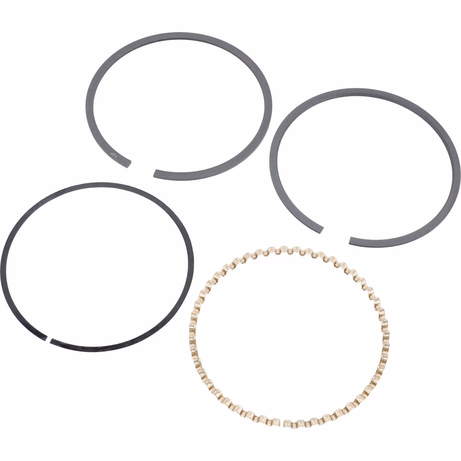 Speedway Gas Proven Series Piston Rings, 4.125 Bore, Styles A, B, C