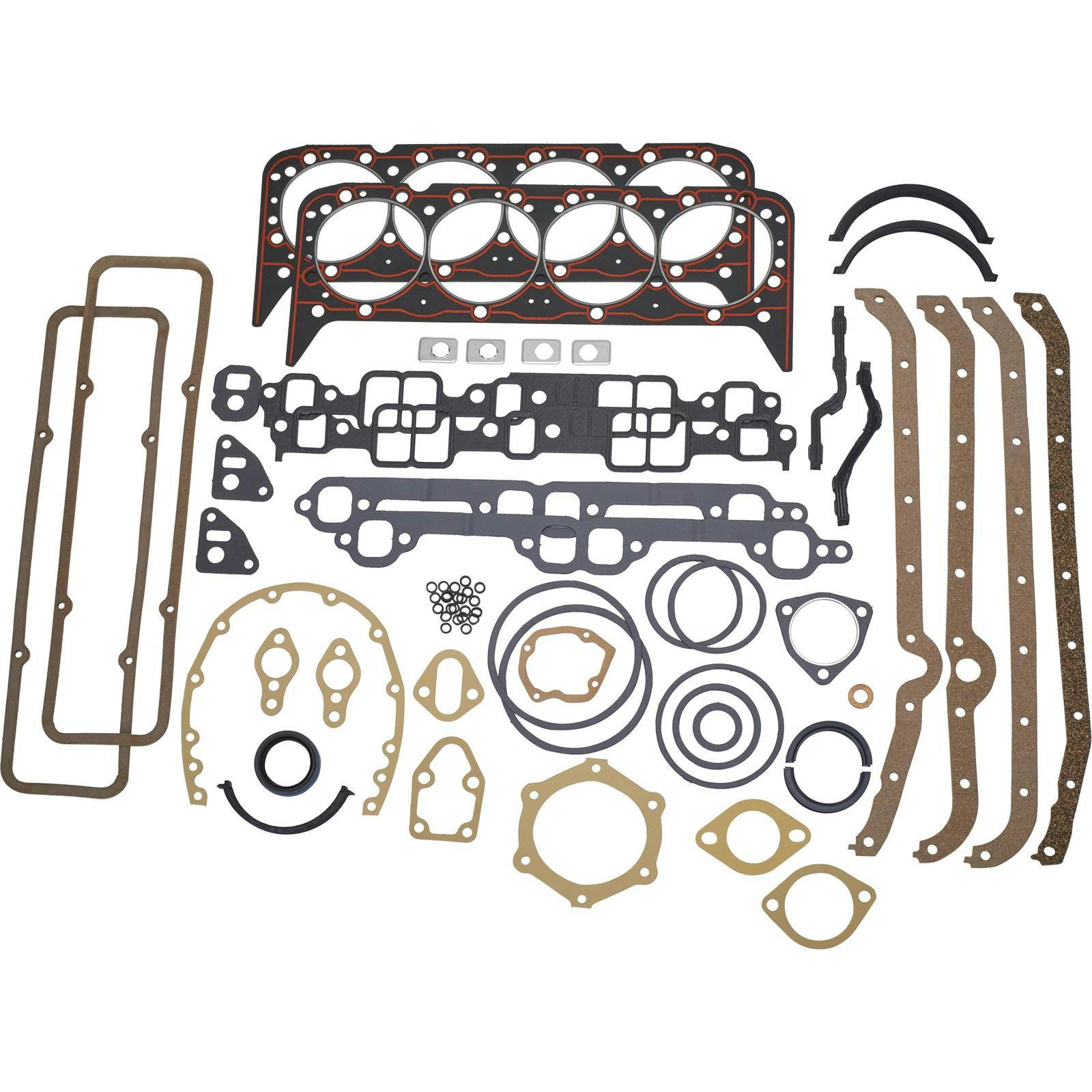 Speedway 1981-86 S/B Chevy 350 4-Barrel Overhaul Gasket Set