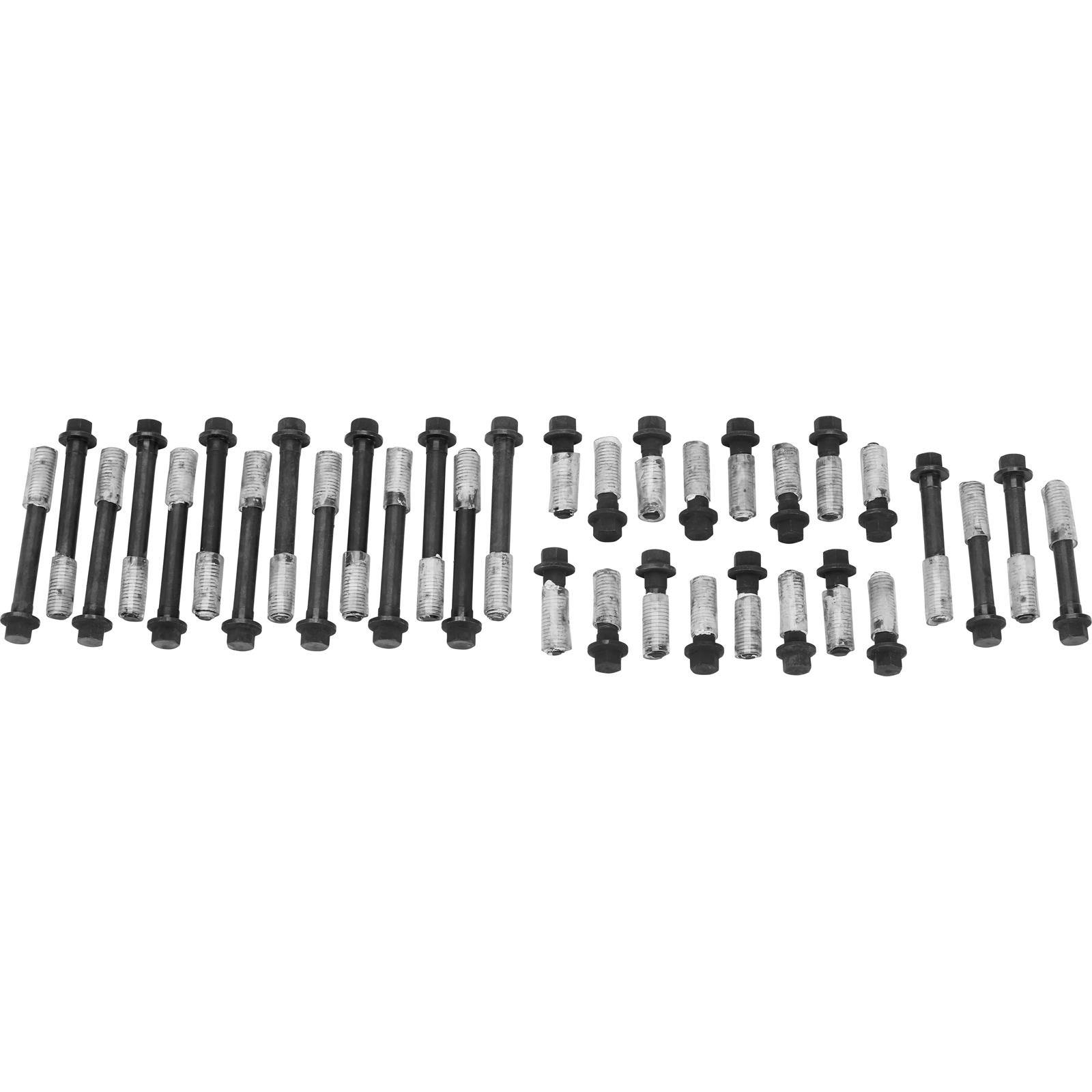Speedway Small Block Chevy V8 Cylinder Head Bolt Set, Small Head