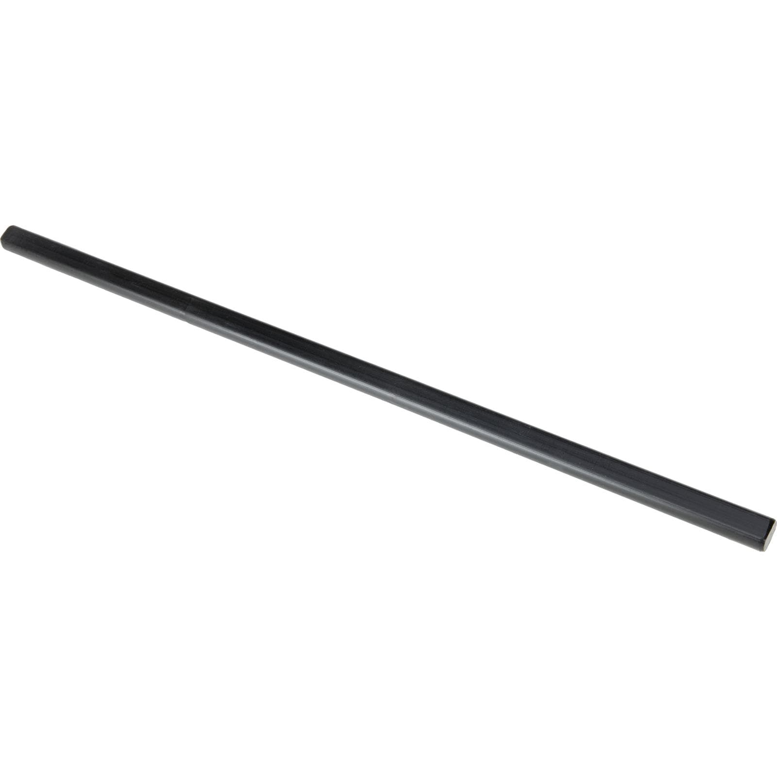 Fully Machined 3/4" Double-D Steering Shaft, 22" Long, Black Zinc