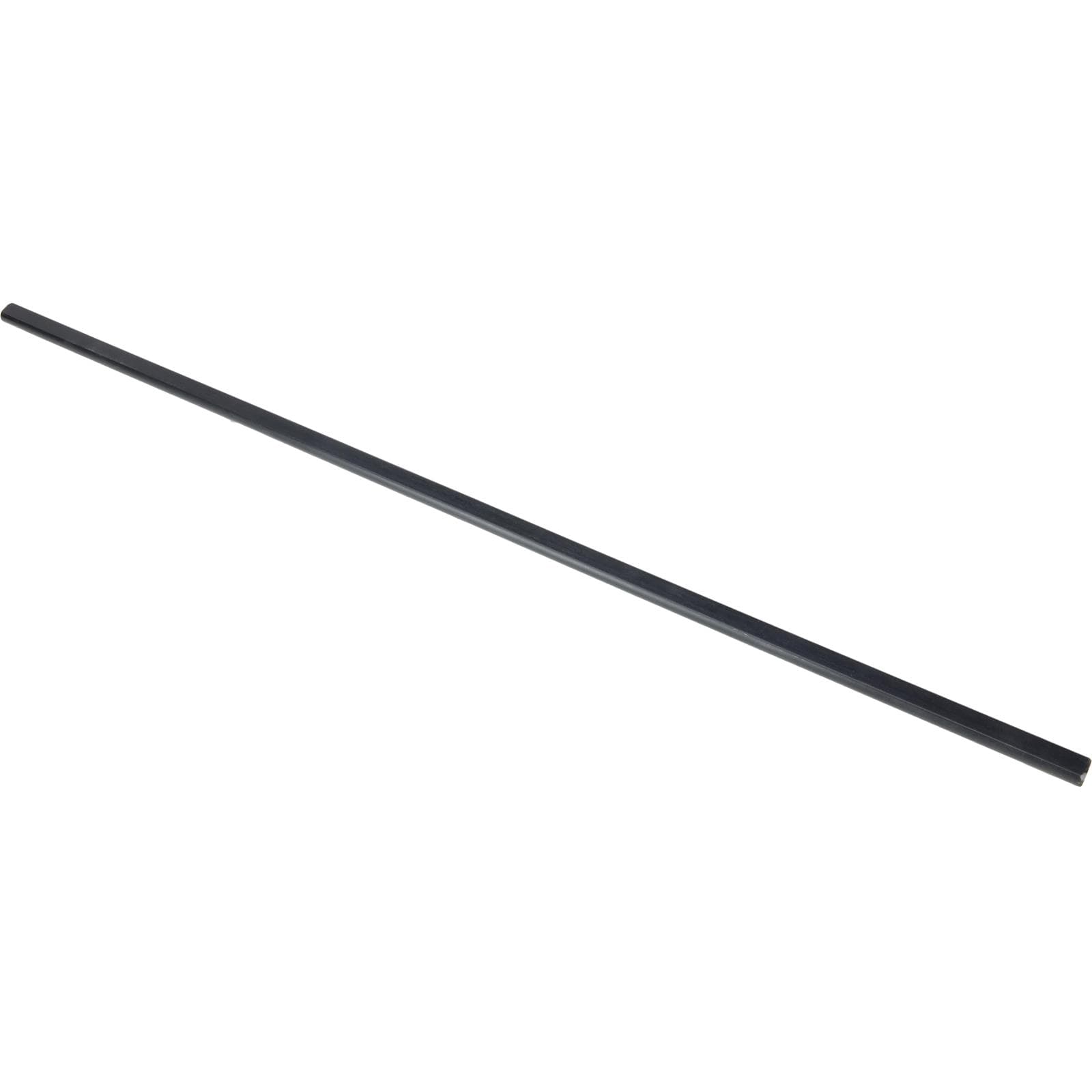 Fully Machined 3/4" Double-D Steering Shaft, 36" Long, Black Zinc