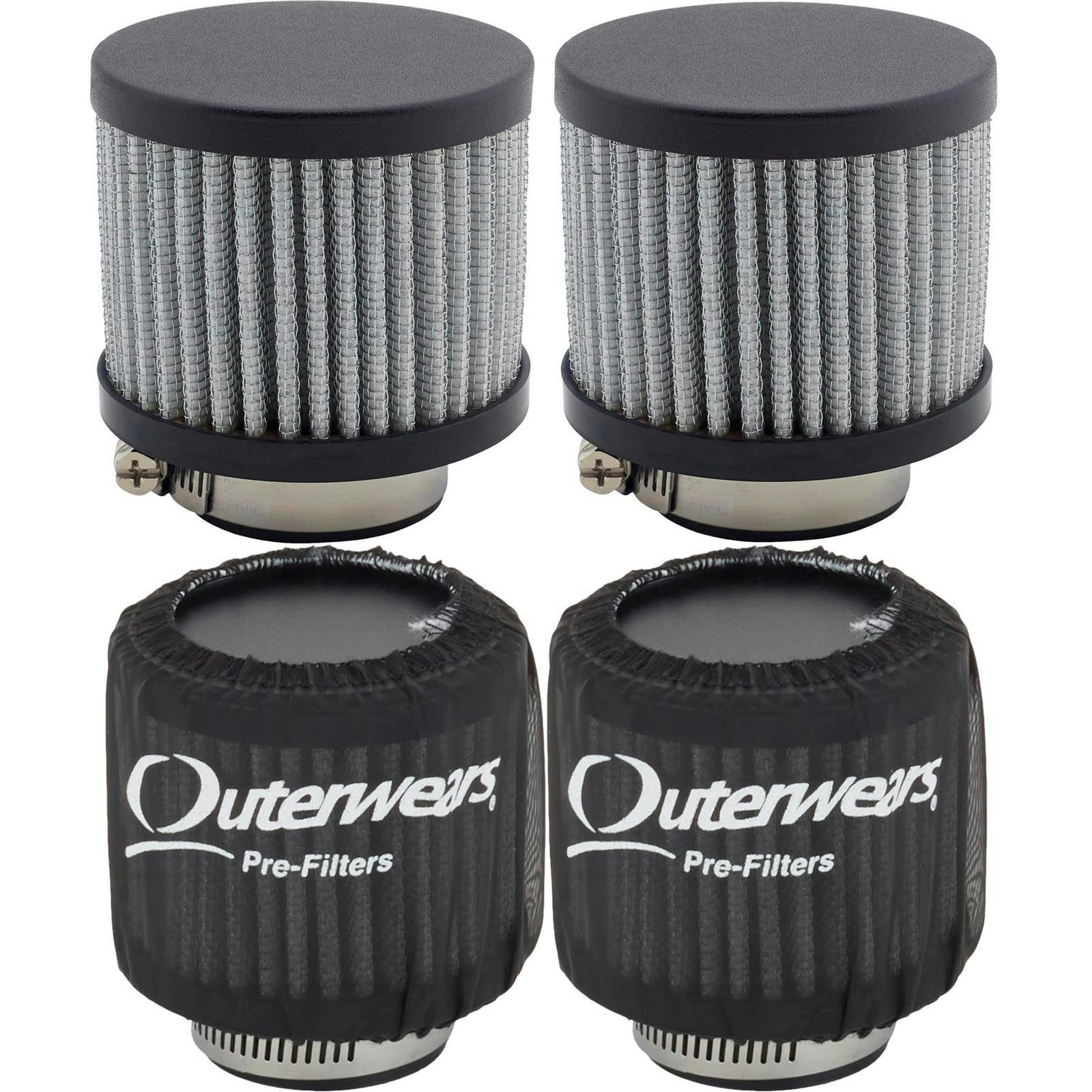 Speedway Motors Valve Cover Breather/Outerwear Filter Kit