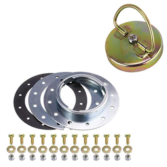 Speedway Motors Fuel Cell Filler Neck/Cap Kit